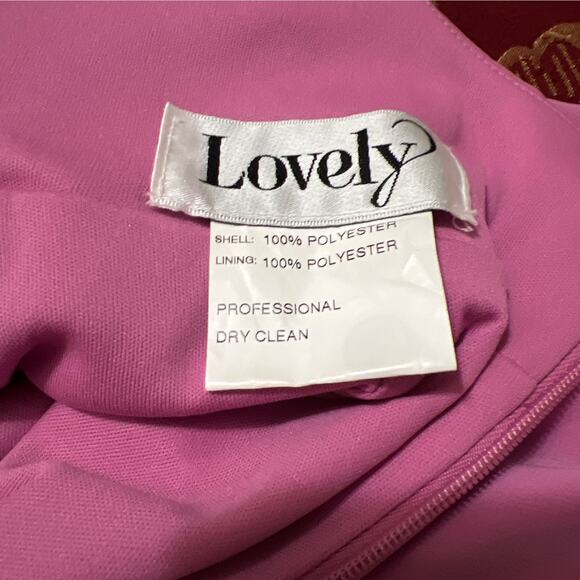 Lovely Adjustable Strap Wrap Bodice Maxi Dress with Front Slit Pink Size 2R - Picture 11 of 12